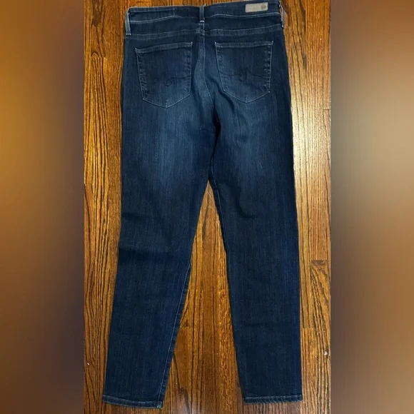 AG High-Rise Stevie Straight Ankle Jeans - Picture 2 of 5